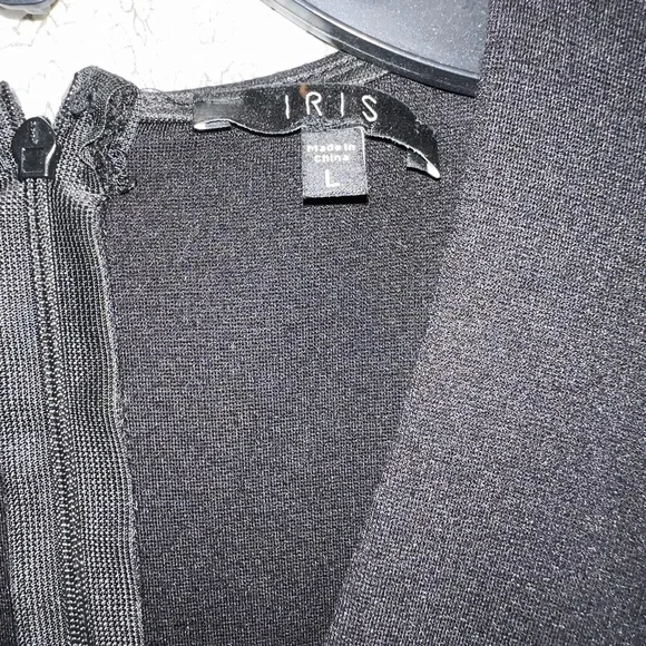 Iris Mini Black Dress. NWOT - Picture 4 of 5